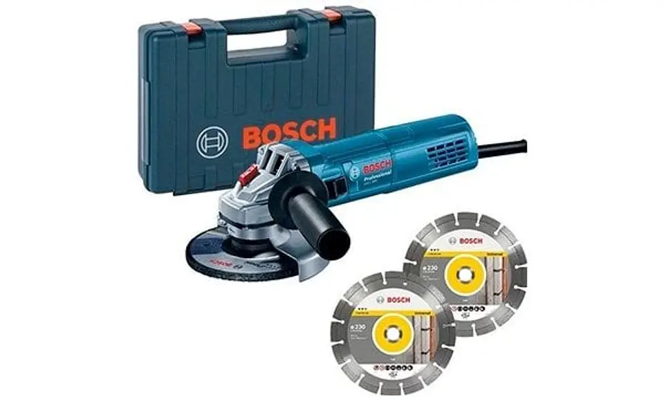 Rebarbadora PRO HEAVY DUTY GWS 880 + Mala de Transporte BOSCH 1