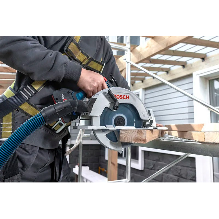 Serra circular sem fio PRO HEAVY DUTY GKS 18V-68-2 + Mala L-BOXX 206 BOSCH  4