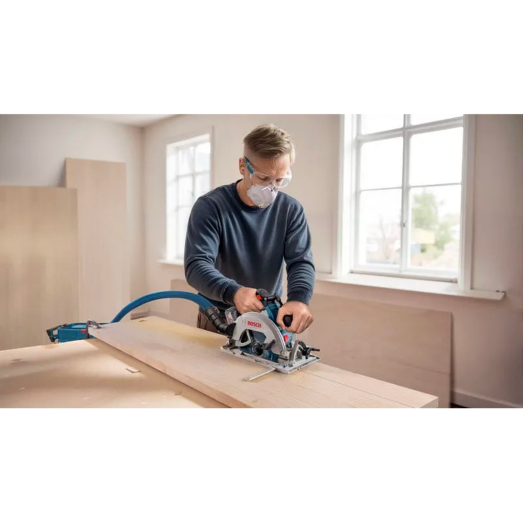 Serra circular sem fio PRO HEAVY DUTY GKS 18V-68-2 + Mala L-BOXX 206 BOSCH  10