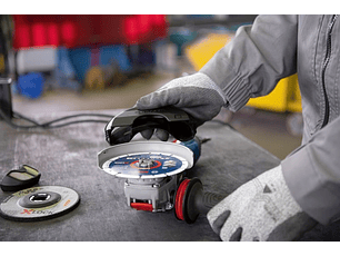 Rebarbadora com X-LOCK PRO HEAVY DUTY GWX 14-125 S BOSCH