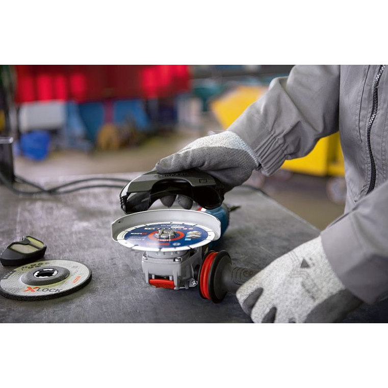 Rebarbadora com X-LOCK PRO HEAVY DUTY GWX 14-125 S BOSCH 2