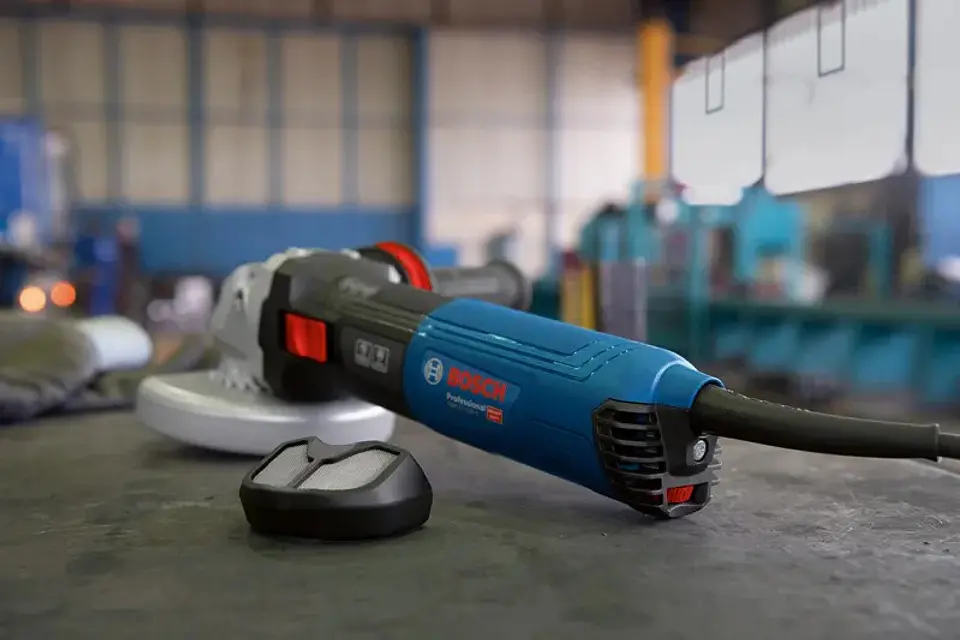 Rebarbadora com X-LOCK PRO HEAVY DUTY GWX 14-125 S BOSCH 9