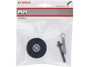 Prato de apoio com interface de tipo R para ferramenta GWG 12V-50 S BOSCH