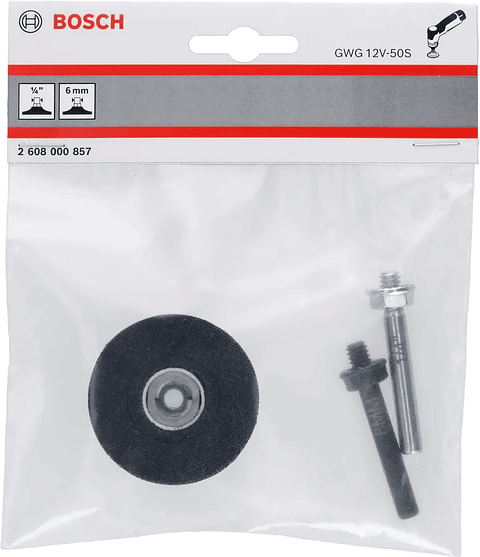 Prato de apoio com interface de tipo R para ferramenta GWG 12V-50 S BOSCH