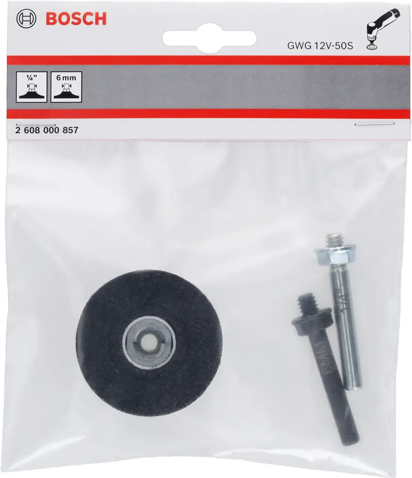 Prato de apoio com interface de tipo R para ferramenta GWG 12V-50 S BOSCH 2
