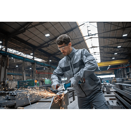 Rebarbadora sem fio PRO GWS 18V-10 P + 2 Baterias 18V 5.0Ah + Mala L-BOXX BOSCH  6