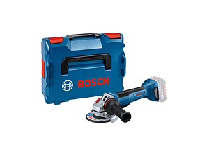 Rebarbadoras sem fio PRO GWS 18V-10 P + Mala L-BOXX136 com punho adicional BOSCH 