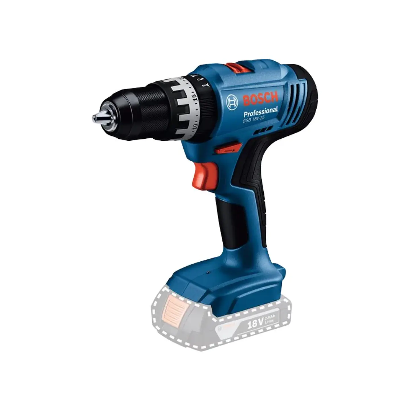 Aparafusadora/Berbequim sem fio GSB 18V-25 BOSCH 1