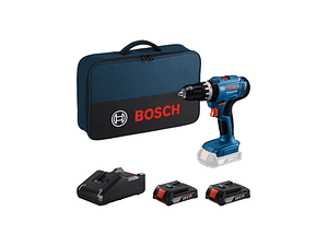 Berbequim sem fio GSB 18V-25 + 2 Baterias 18V 2.0Ah BOSCH