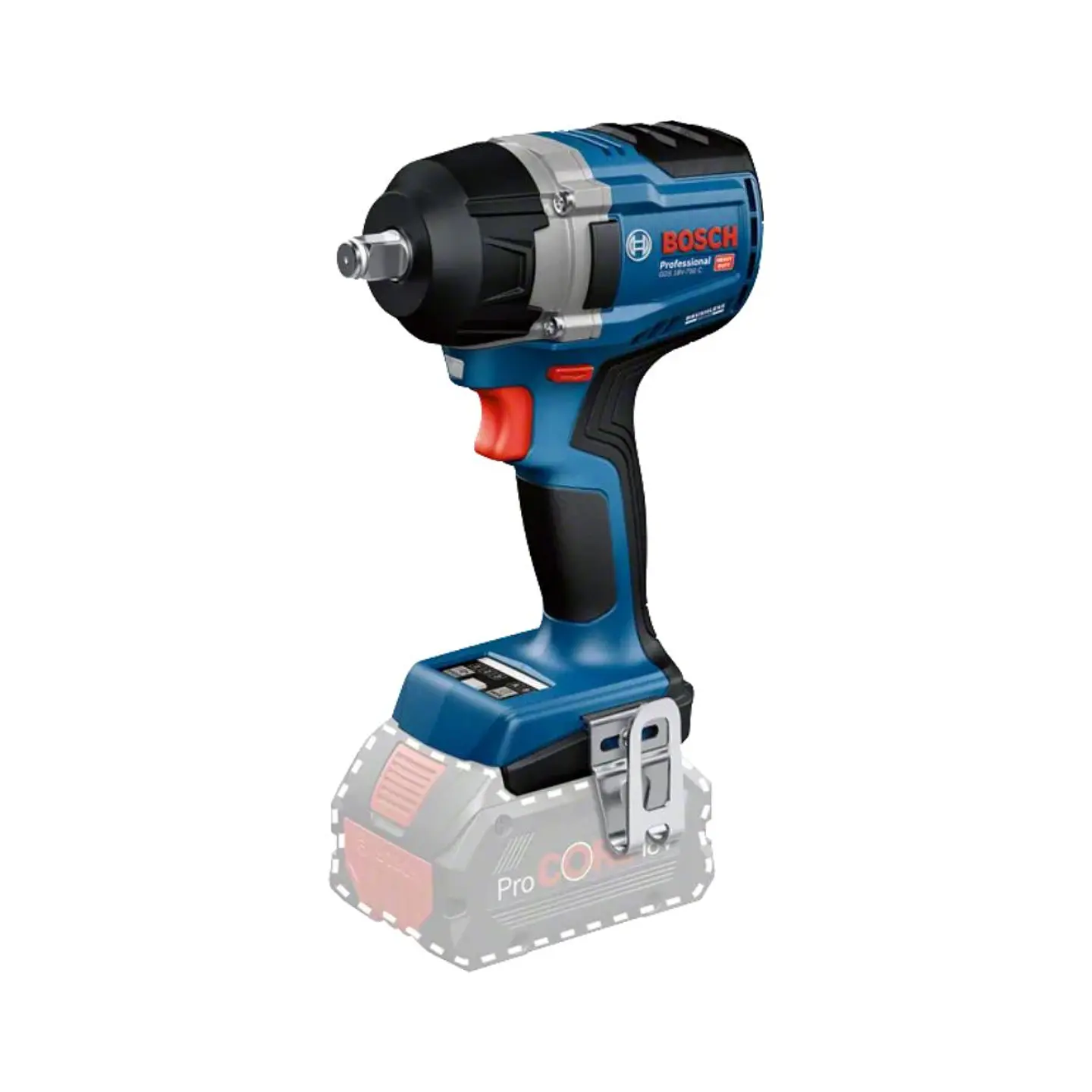 Aparafusadora/chave de impacto sem fio PRO GDS 18V-750 C BOSCH 1