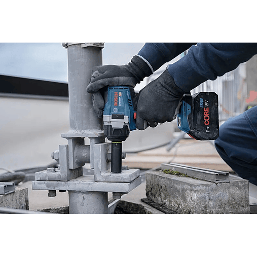 Aparafusadora/chave de impacto sem fio PRO GDS 18V-750 C + Mala L-BOXX 136 BOSCH 6