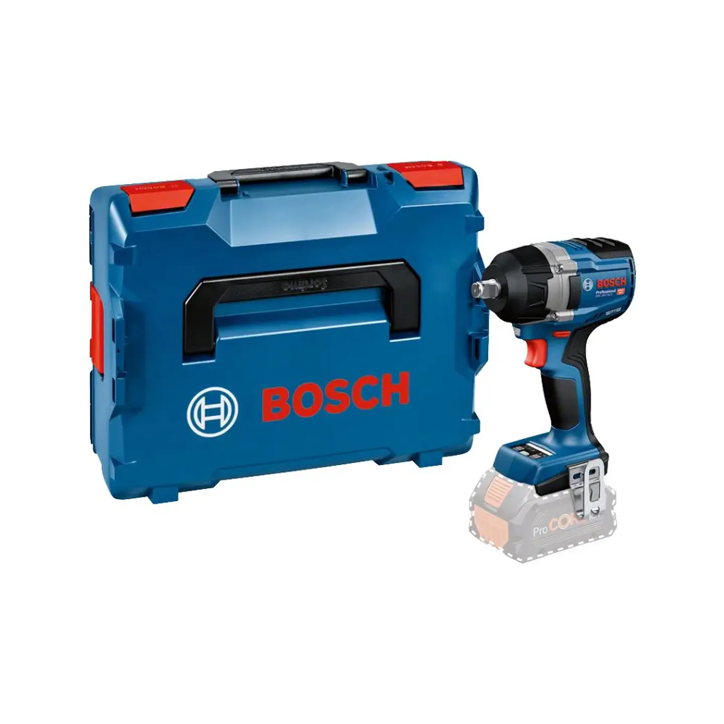 Aparafusadora/chave de impacto sem fio PRO GDS 18V-750 C + Mala L-BOXX 136 BOSCH 1