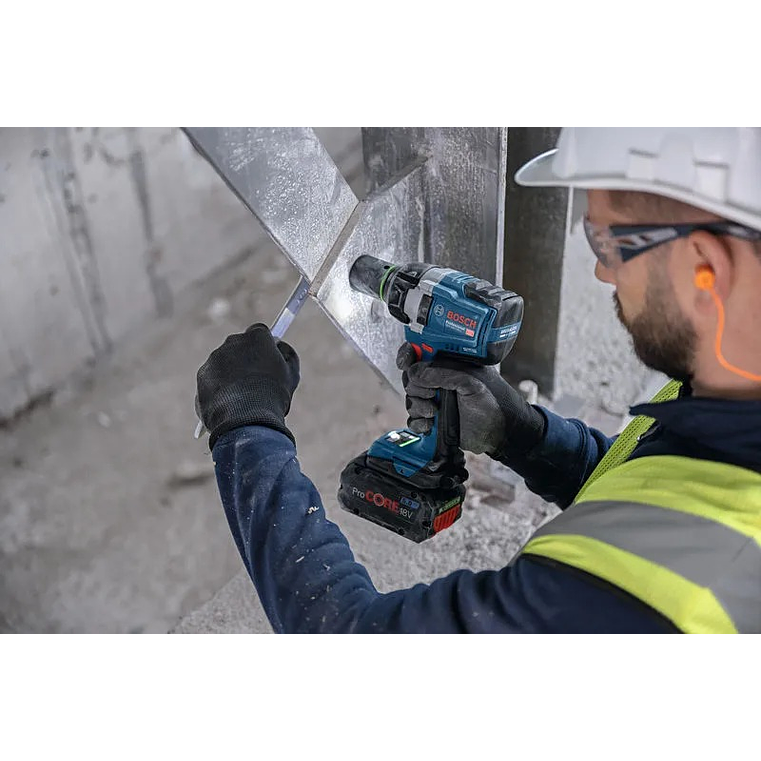 Aparafusadora/chave de impacto sem fio PRO GDS 18V-750 C + Mala L-BOXX 136 + Módulo Bluetooth BOSCH  4