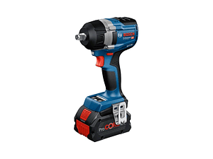 Aparafusadora/chave de impacto sem fio PRO GDS 18V-750 C + Mala L-BOXX 136 + Módulo Bluetooth BOSCH 