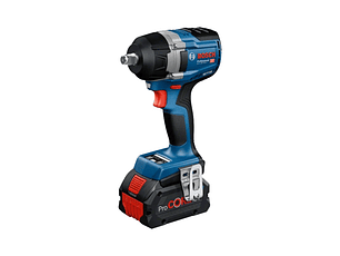 Aparafusadora/chave de impacto sem fio PRO GDS 18V-750 C + Mala L-BOXX 136 + Módulo Bluetooth BOSCH 