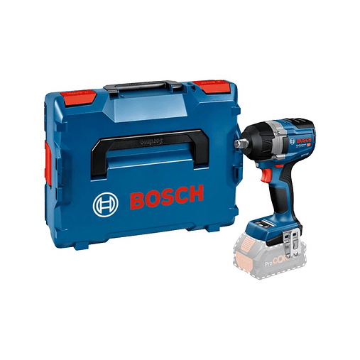 Aparafusadora/chave de impacto sem fio PRO GDS 18V-750 C + Mala L-BOXX 136 + Módulo Bluetooth BOSCH  1