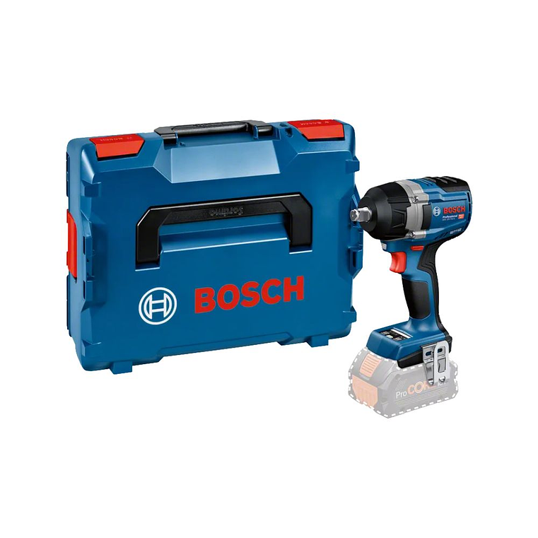 Aparafusadora/chave de impacto sem fio PRO GDS 18V-750 C + Mala L-BOXX 136 + Módulo Bluetooth BOSCH  1