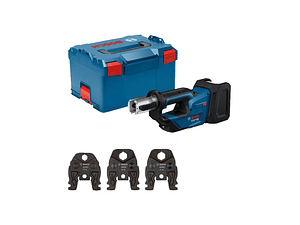 Ferramenta de prensagem sem fio PRO HEAVY DUTY GPT 18V-19 + Mala L-BOXX 238 BOSCH