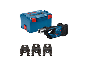Ferramenta de prensagem sem fio PRO HEAVY DUTY GPT 18V-19 + Mala L-BOXX 238 BOSCH