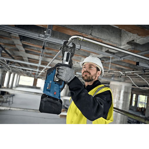 Ferramenta de prensagem sem fio PRO HEAVY DUTY GPT 18V-19 + Mala L-BOXX 238 BOSCH 5