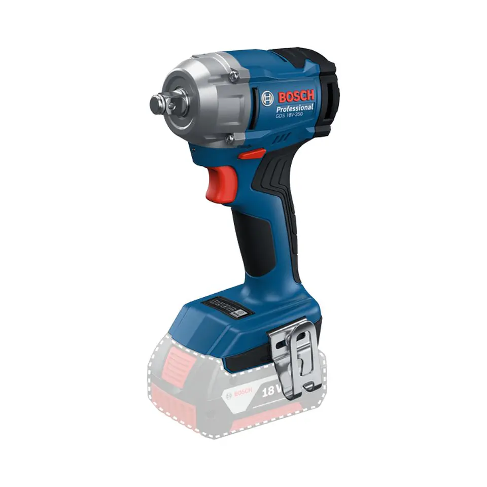 Chave de impacto sem fio PRO GDS 18V-350 + Mala L-BOXX BOSCH   2