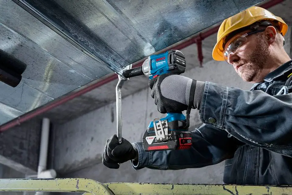 Chave de impacto sem fio PRO GDS 18V-350 + Mala L-BOXX BOSCH   12