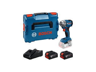 Chave de impacto sem fio PRO GDS 18V-350 + Mala L-BOXX 136 BOSCH