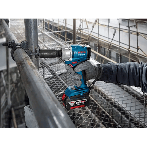 Chave de impacto sem fio PRO GDS 18V-350 + Mala L-BOXX 136 BOSCH 7