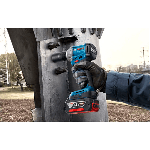 Chave de impacto sem fio PRO GDS 18V-350 + Mala L-BOXX 136 BOSCH 9