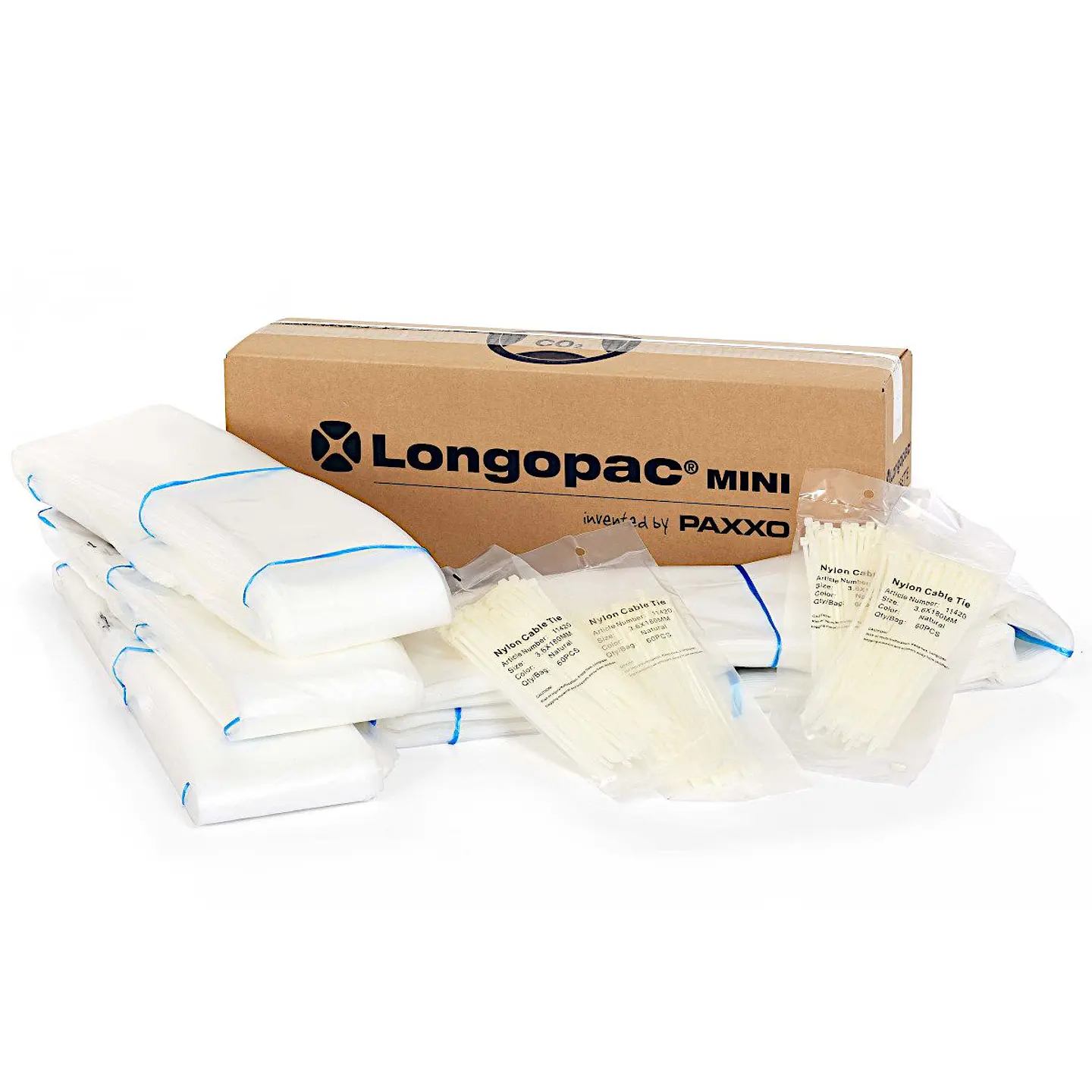 Sacos de Reposição LONGOPAC para Aspirador DE110/DE120/S13/S26 HUSQVARNA 1