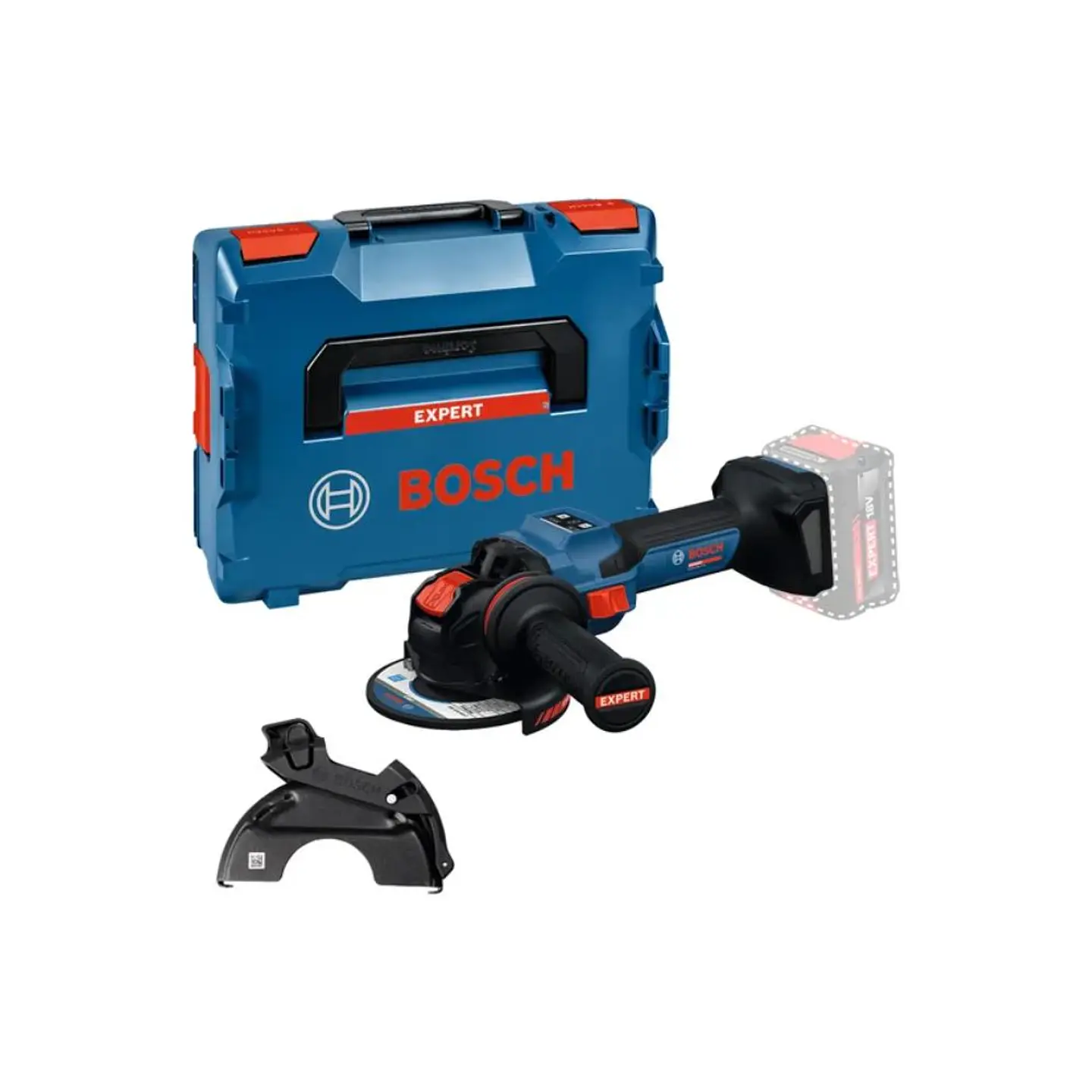 Rebarbadora sem fio com X-LOCK EXPERT EXWX18V-15S + Mala L-BOXX 162 BOSCH  1