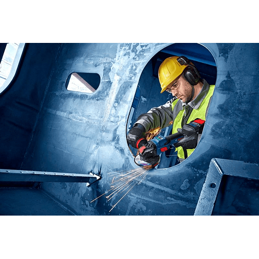 Rebarbadora sem fio com X-LOCK EXPERT EXWX18V-15S + Mala L-BOXX 162 BOSCH  4