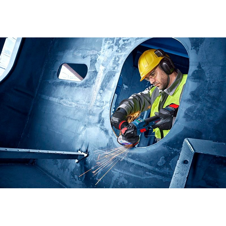 Rebarbadora sem fio com X-LOCK EXPERT EXWX18V-15S + 2 Baterias EXBA18V-80 + Mala L-BOXX BOSCH 4