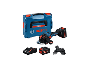 Rebarbadora sem fio com X-LOCK EXPERT EXWX18V-15S + 2 Baterias EXBA18V-80 + Mala L-BOXX BOSCH