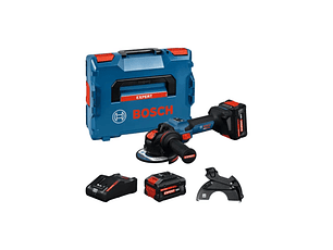 Rebarbadora sem fio com X-LOCK EXPERT EXWX18V-15S + 2 Baterias EXBA18V-80 + Mala L-BOXX BOSCH