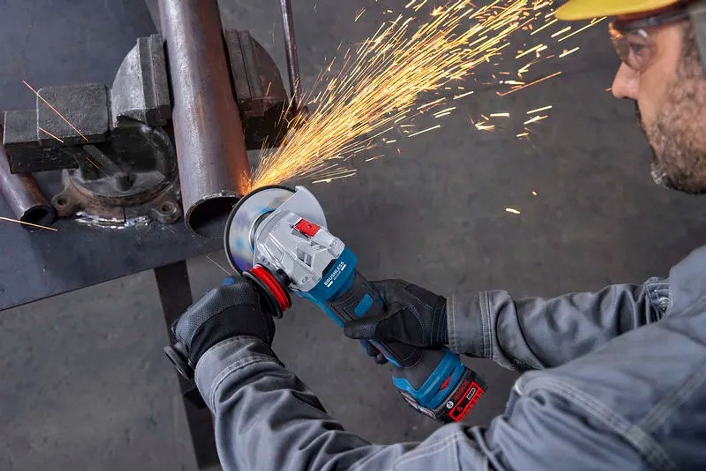 Rebarbadora sem fio PRO Heavy Duty GWS18V-11PS BOSCH 9