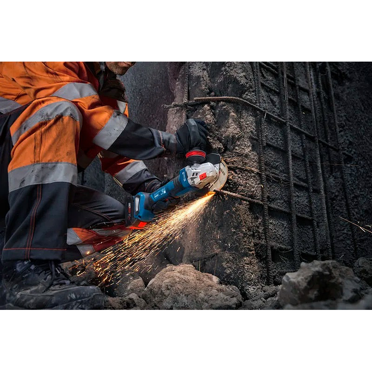 Rebarbadora sem fio PRO Heavy Duty GWS18V-11PS + Mala L-BOXX BOSCH  8