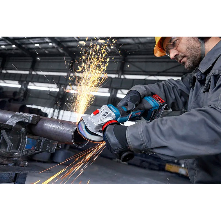 Rebarbadora sem fio PRO Heavy Duty GWS18V-11PS + Mala L-BOXX + 2 baterias GBA 18V 5.0Ah BOSCH   10