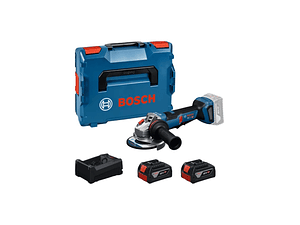Rebarbadora sem fio PRO Heavy Duty GWS18V-11PS + Mala L-BOXX + 2 baterias GBA 18V 5.0Ah BOSCH  