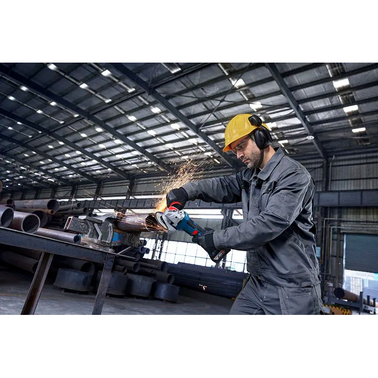 Rebarbadora com X-LOCK PRO HEAVY DUTY GWX18V-11PS + Mala L-BOXX BOSCH 6