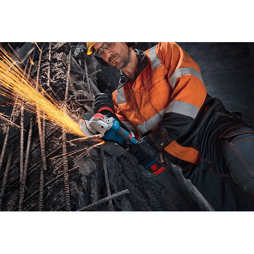 Rebarbadora com X-LOCK PRO HEAVY DUTY GWX18V-11PS + Mala L-BOXX BOSCH 7