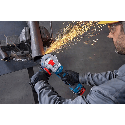 Rebarbadora com X-LOCK PRO HEAVY DUTY GWX18V-11PS + Mala L-BOXX BOSCH 9