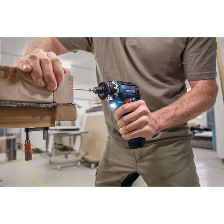 Aparafusadora sem fio PRO HEAVY DUTY GSR 12V-32 FC + 5 Acessórios + 2 baterias GBA 12V 2.0Ah + Mala L-BOXX BOSCH   10