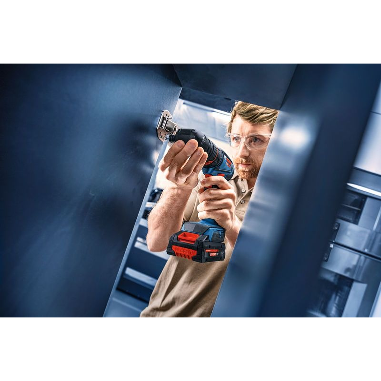 Aparafusadora sem fio EXPERT EXSR18V-90FC + Mala L-BOXX 136 BOSCH 7