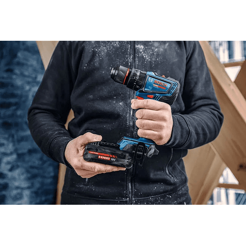 Berbequim sem fio EXPERT EXSB18V-90 + Mala L-BOXX 136 BOSCH  5