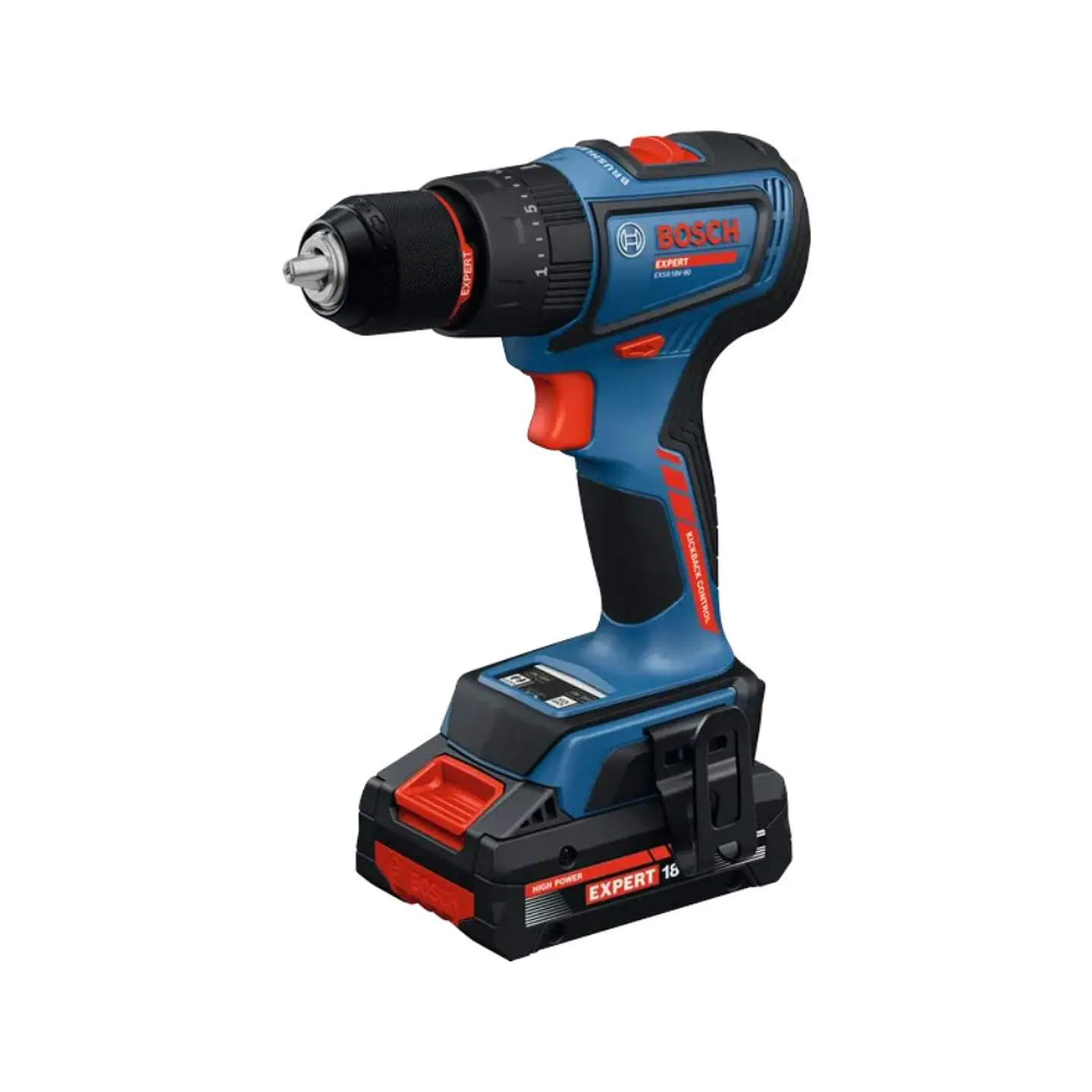 Berbequim sem fio EXPERT EXSB18V-90 + 2 baterias EXBA18V-40 + Mala L-BOXX BOSCH  2