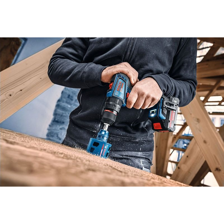 Berbequim sem fio EXPERT EXSB18V-90 + 2 baterias EXBA18V-40 + Mala L-BOXX BOSCH  6