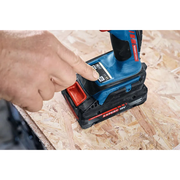 Berbequim sem fio EXPERT EXSB18V-90 + 3 baterias EXBA18V-40 + Mala L-BOXX BOSCH   3