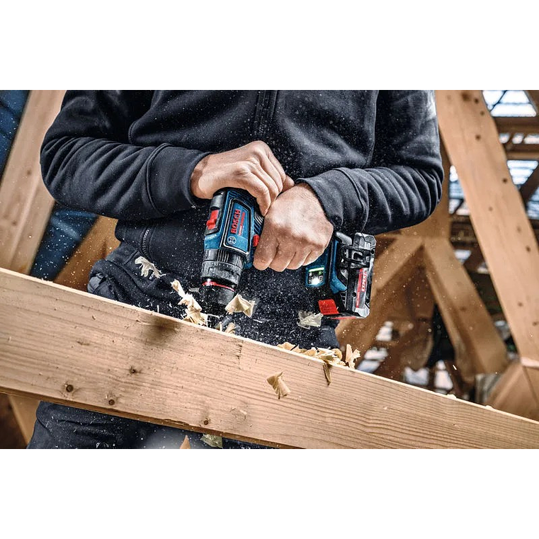 Berbequim sem fio EXPERT EXSB18V-90 + 3 baterias EXBA18V-40 + Mala L-BOXX BOSCH   8