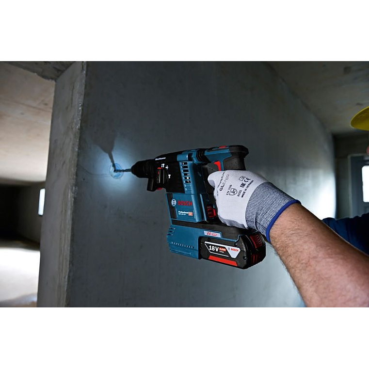 Martelo perfurador sem fio SDS plus PRO HEAVY DUTY GBH 18V-26F + GDE + Mala L-BOXX 238 BOSCH 3